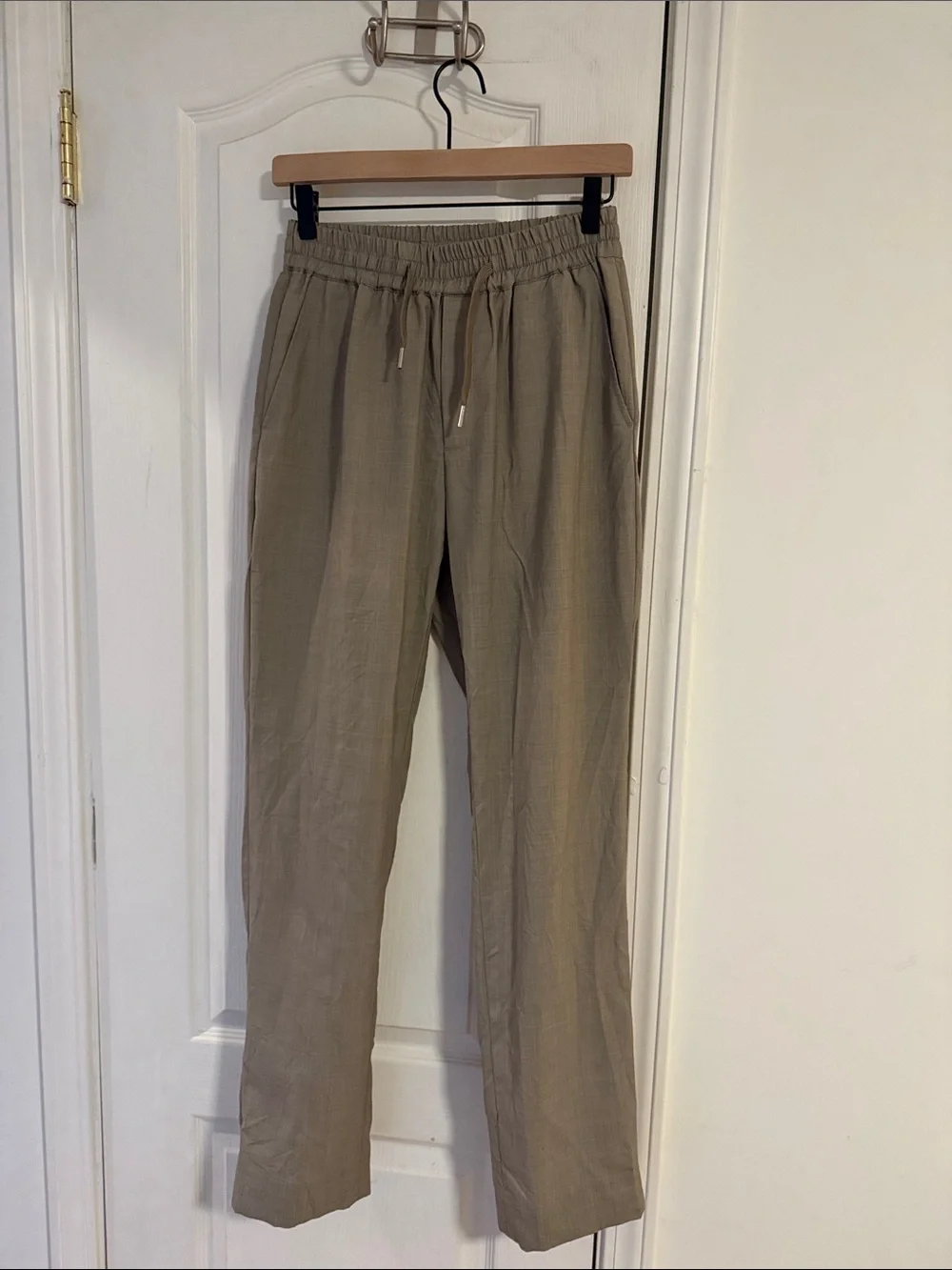 Sandro Linen pants strait fit